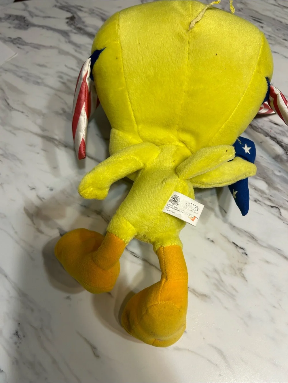 Tweety Bird Plush Toy - Yellow with Patriotic Headband